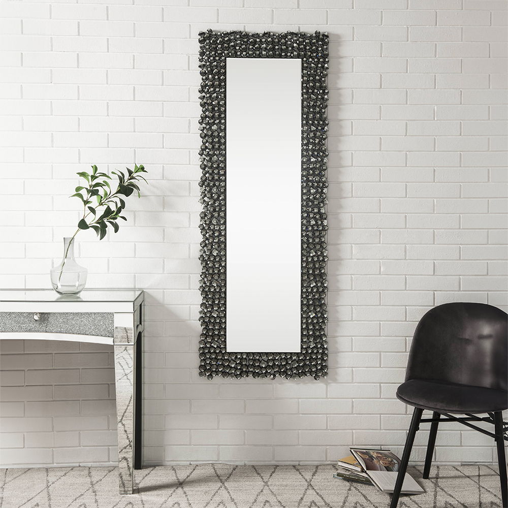 Kachina - Decoración de pared - Espejos y gemas artificiales - 63"
