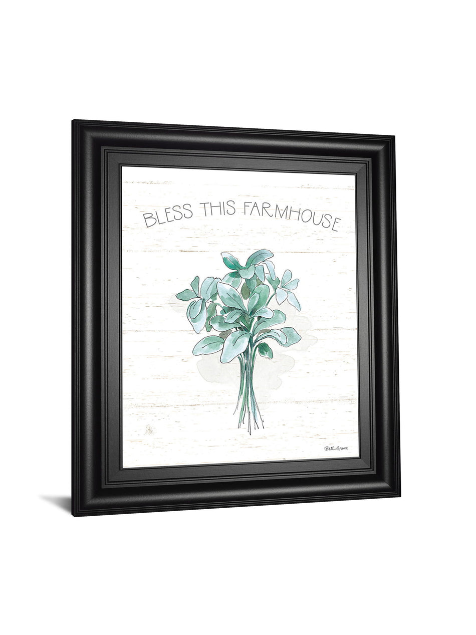 Farmhouse Cotton VI By Beth Grove - Framed Print Wall Art - White