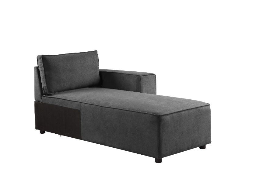 Silvester - Chaise - Tejido Gris