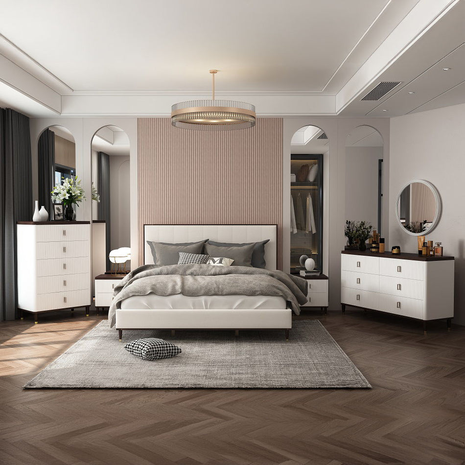 Carena - Chest - White & Brown