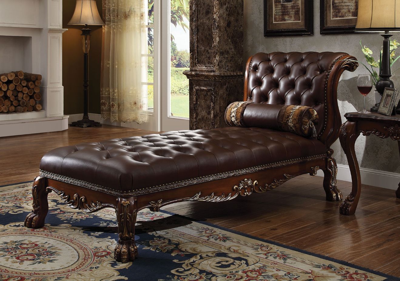 Dresden - Chaise longue con 1 almohada