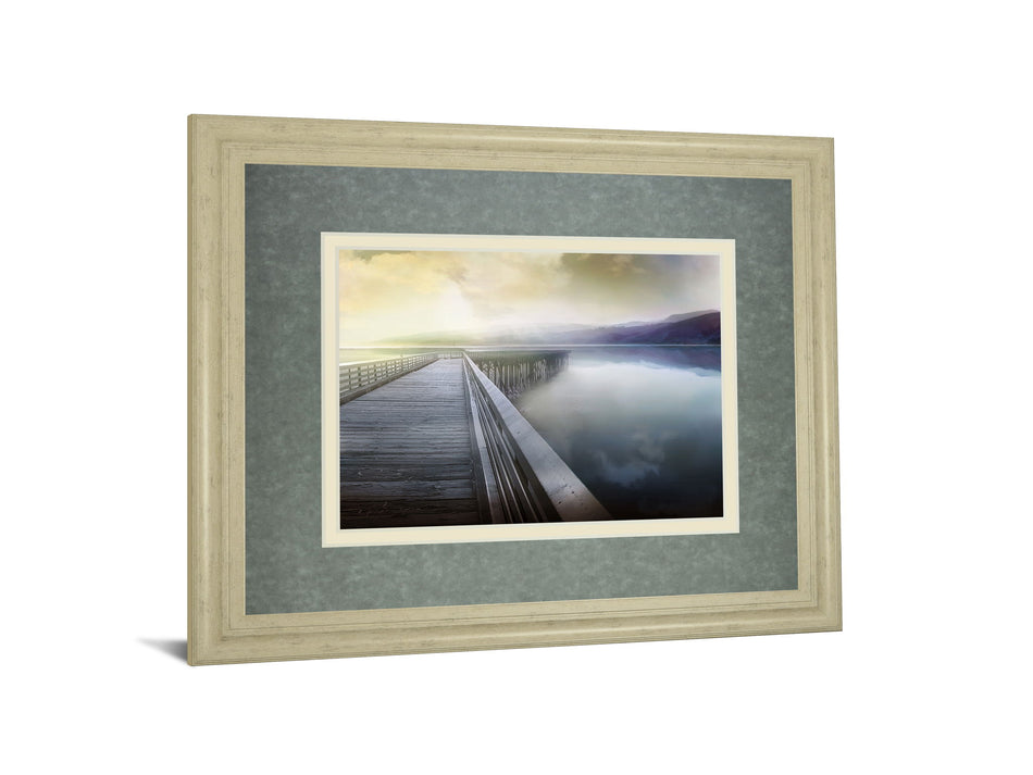 Hazy Morning By Michael Calascibetta - Blue