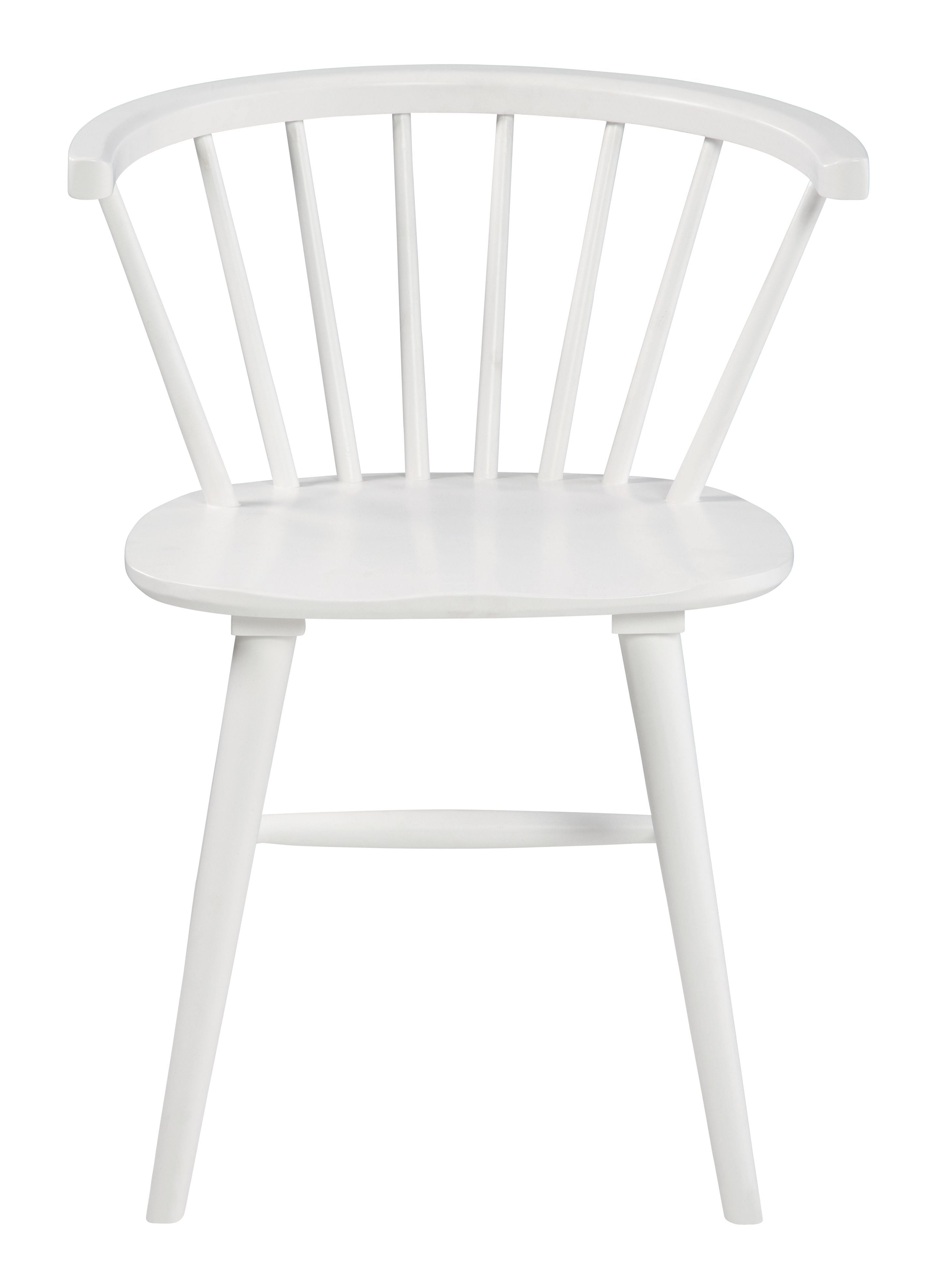 Grannen - Blanco - Silla auxiliar para comedor (juego de 2)