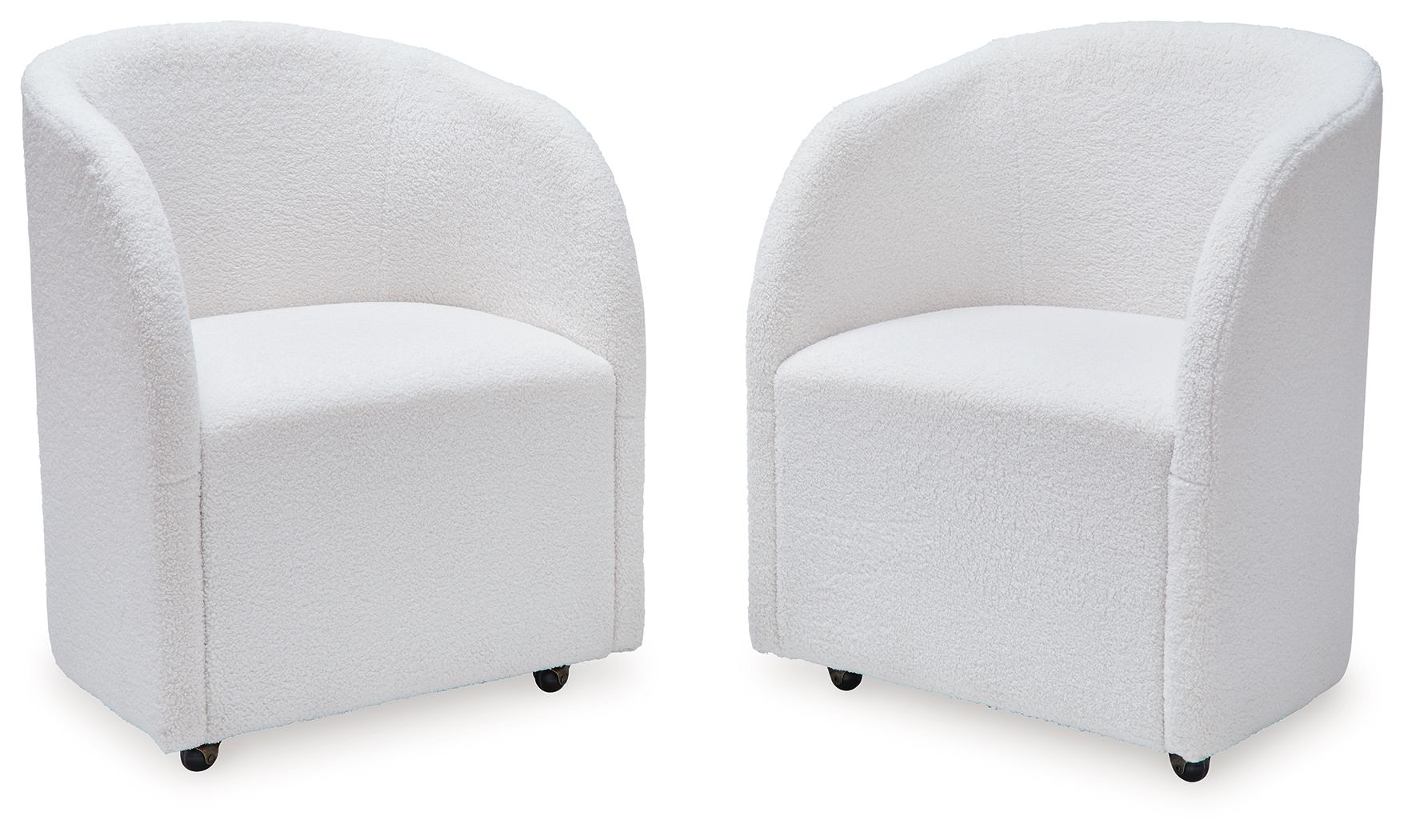 Juego de 2 sillas de comedor tapizadas Rowanbeck - Ivory