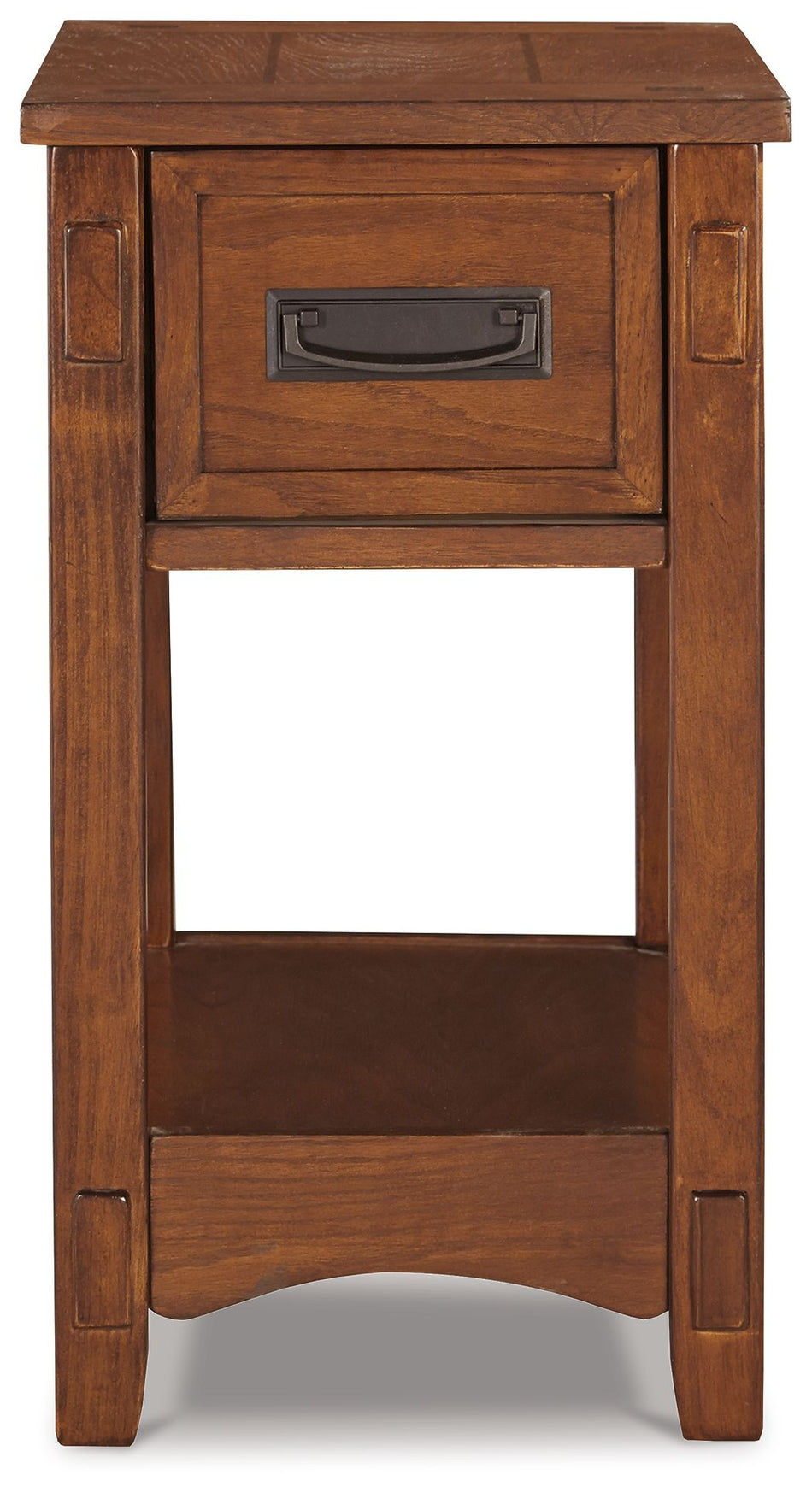 Breegin - Marrón - Mesa auxiliar con silla - 1 cajón