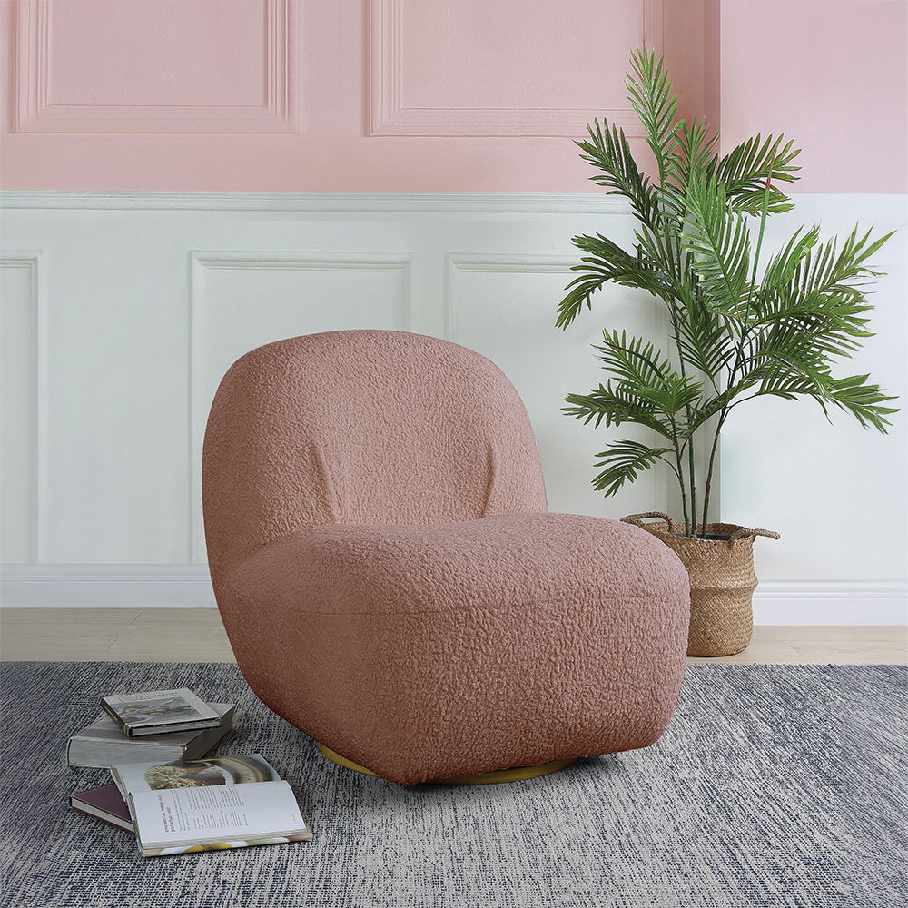 Yedaid - Silla decorativa con asiento giratorio