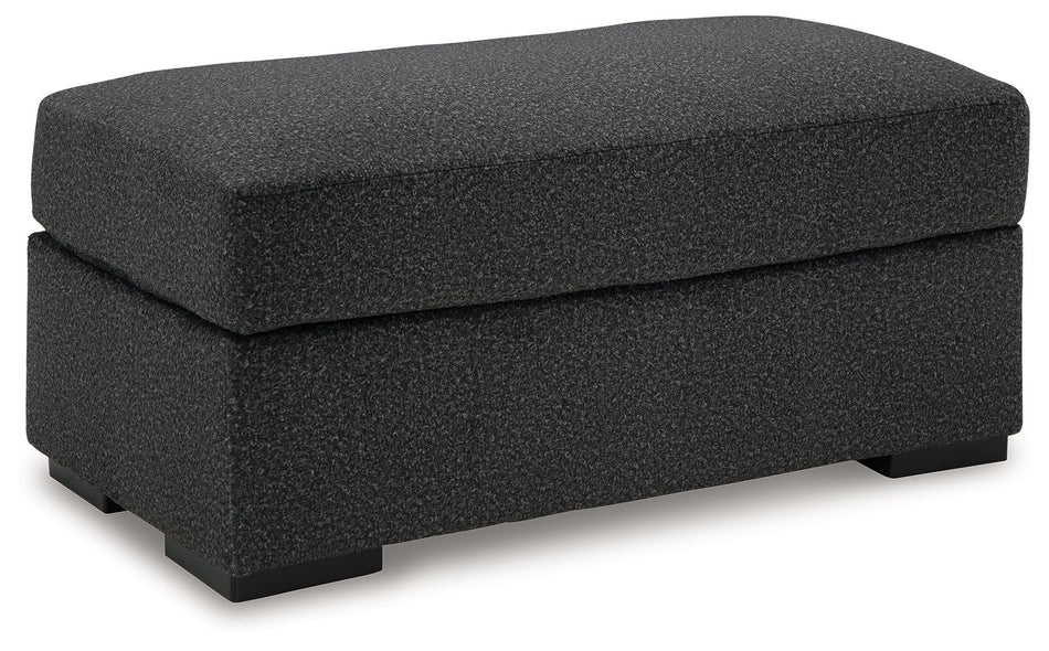 Wryenlynn - Ottoman - Fabric - Onyx