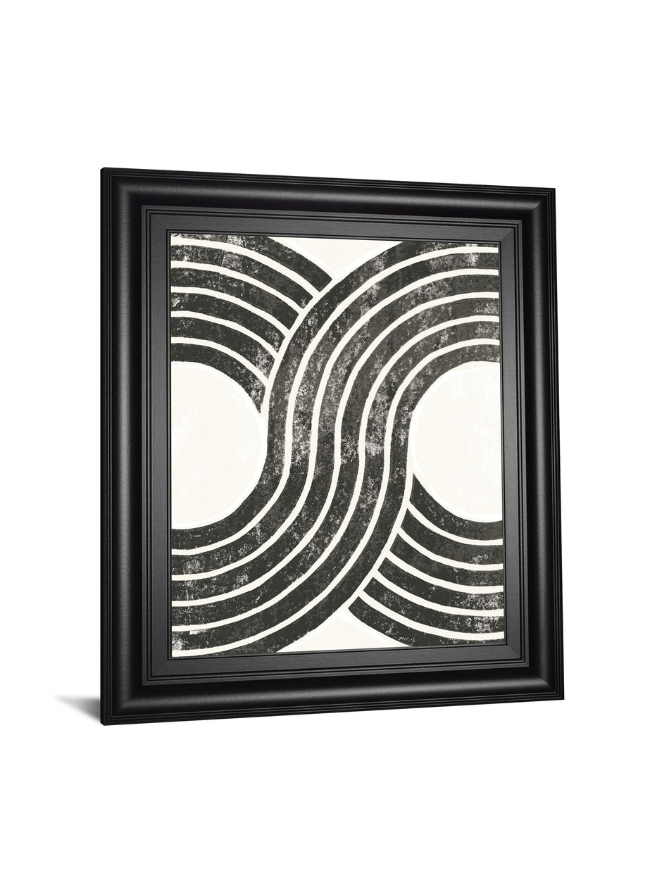 Over The Rainbow BW II By Moira Hershey - Framed Print Wall Art - White