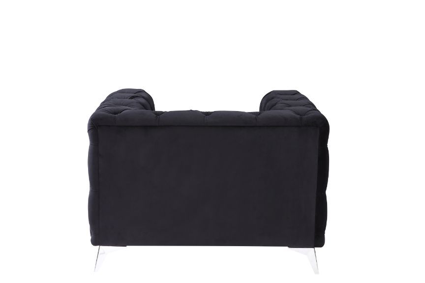 Phifina - Silla - Terciopelo Negro