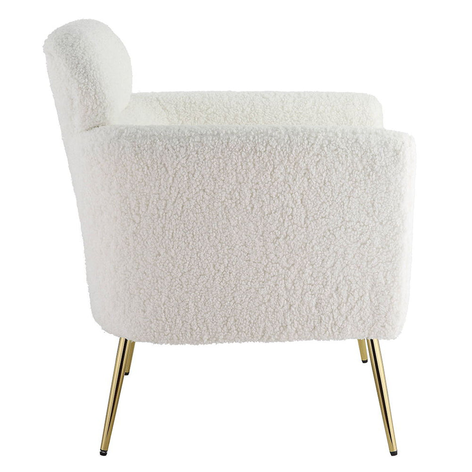 Connock - Silla decorativa - Color blanco