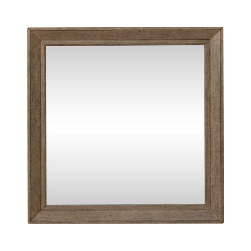 Grandpas Cabin - Mirror - Light Brown