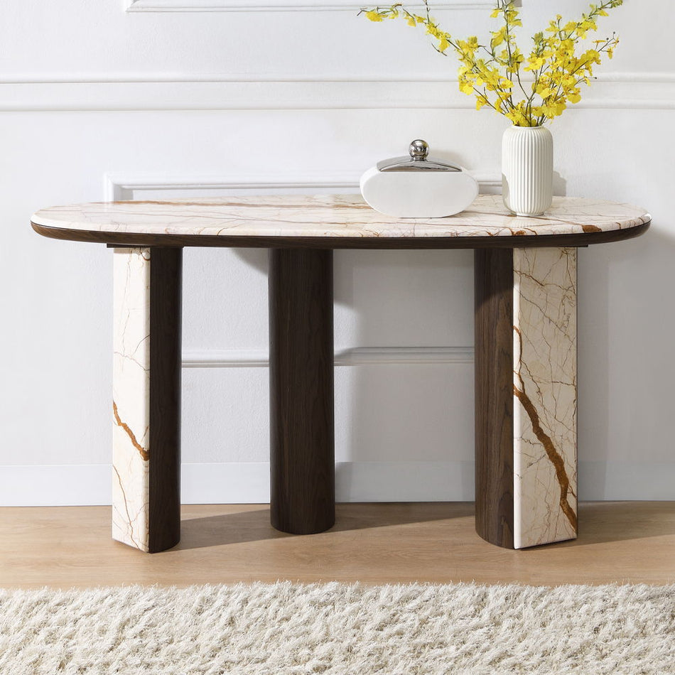 Haidar - Table With Marble Top