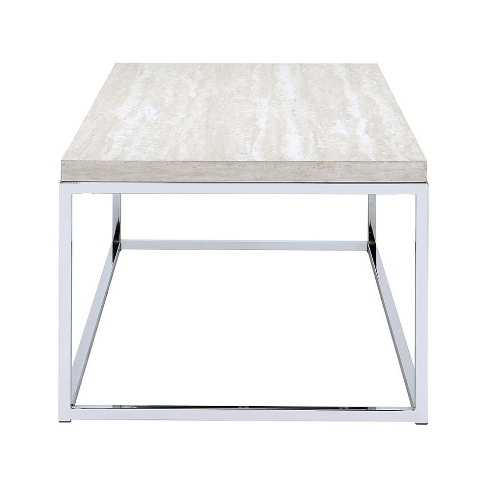 Snyder - Mesa de centro - Cromada