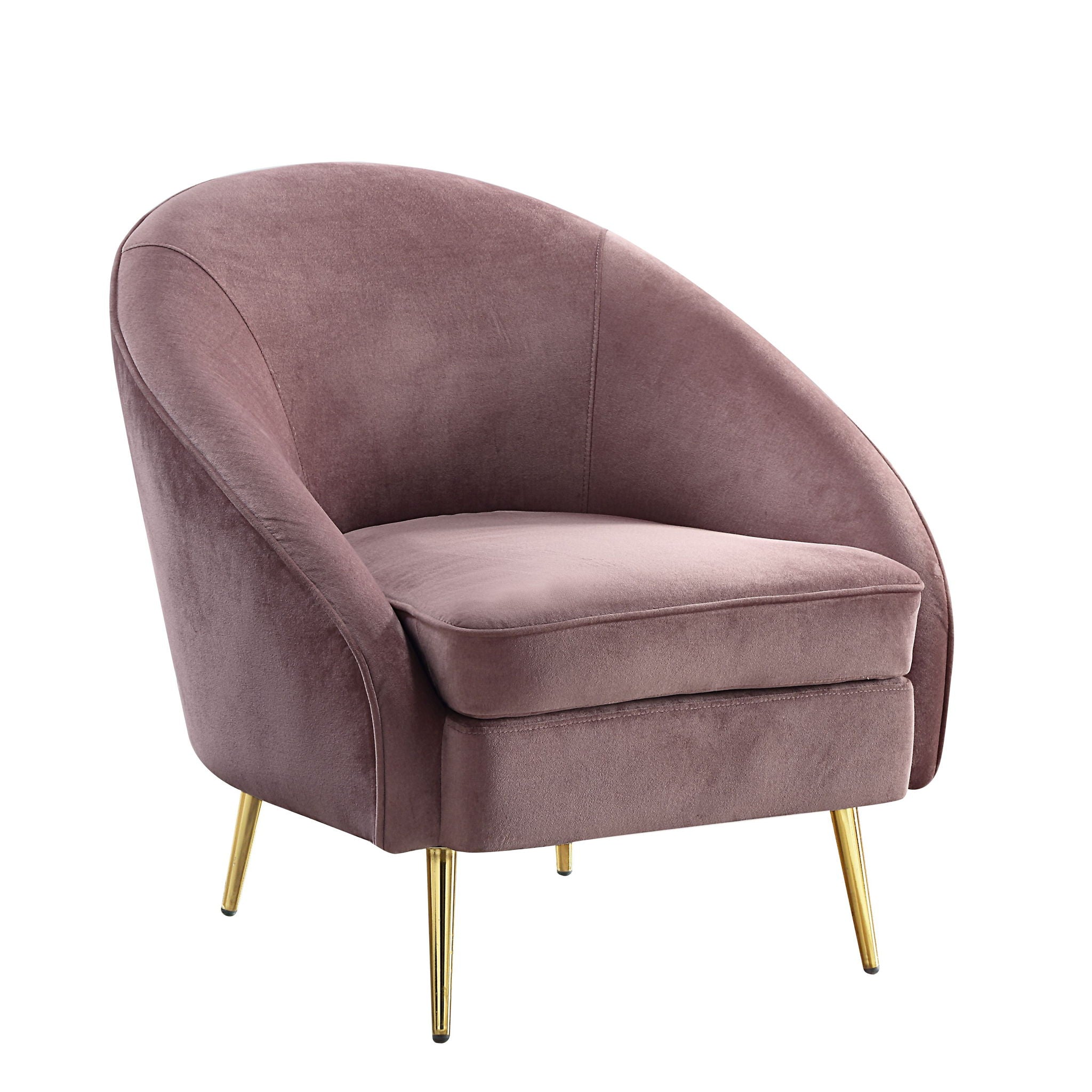 Abey - Silla - Terciopelo rosa