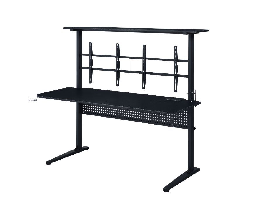 Mesa de juego Canzi con acabado en negro