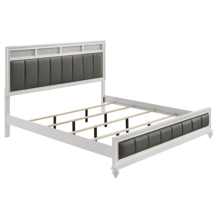 Barzini - Upholstered Panel Bed