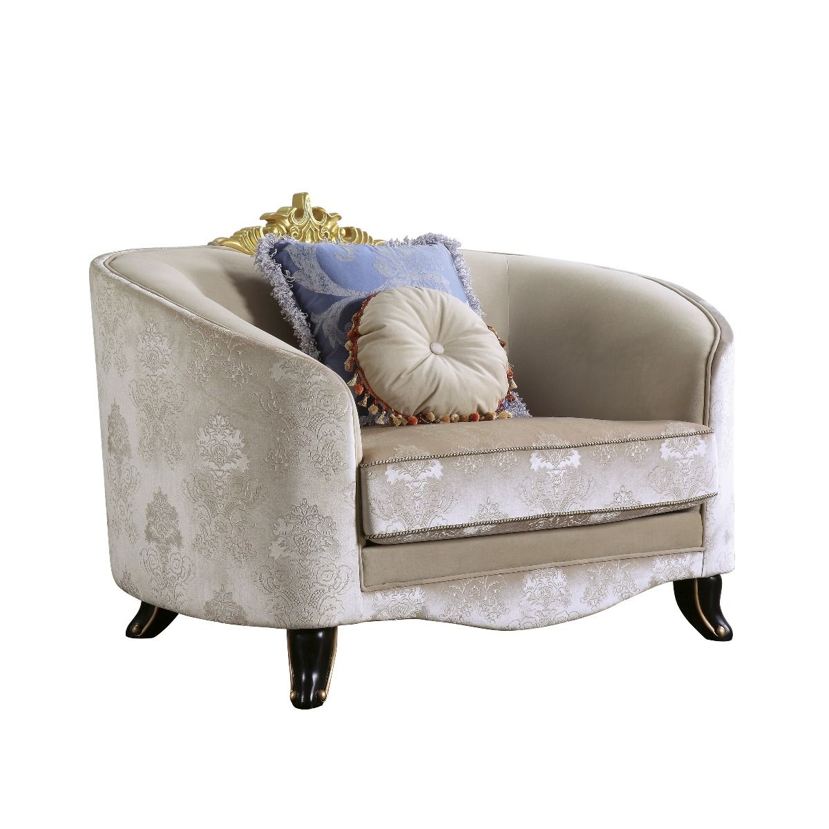 Sheridan - Silla - Tela color crema