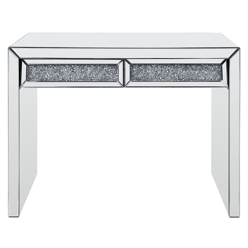 Noralie - Mesa auxiliar - Plata perlada - 32"