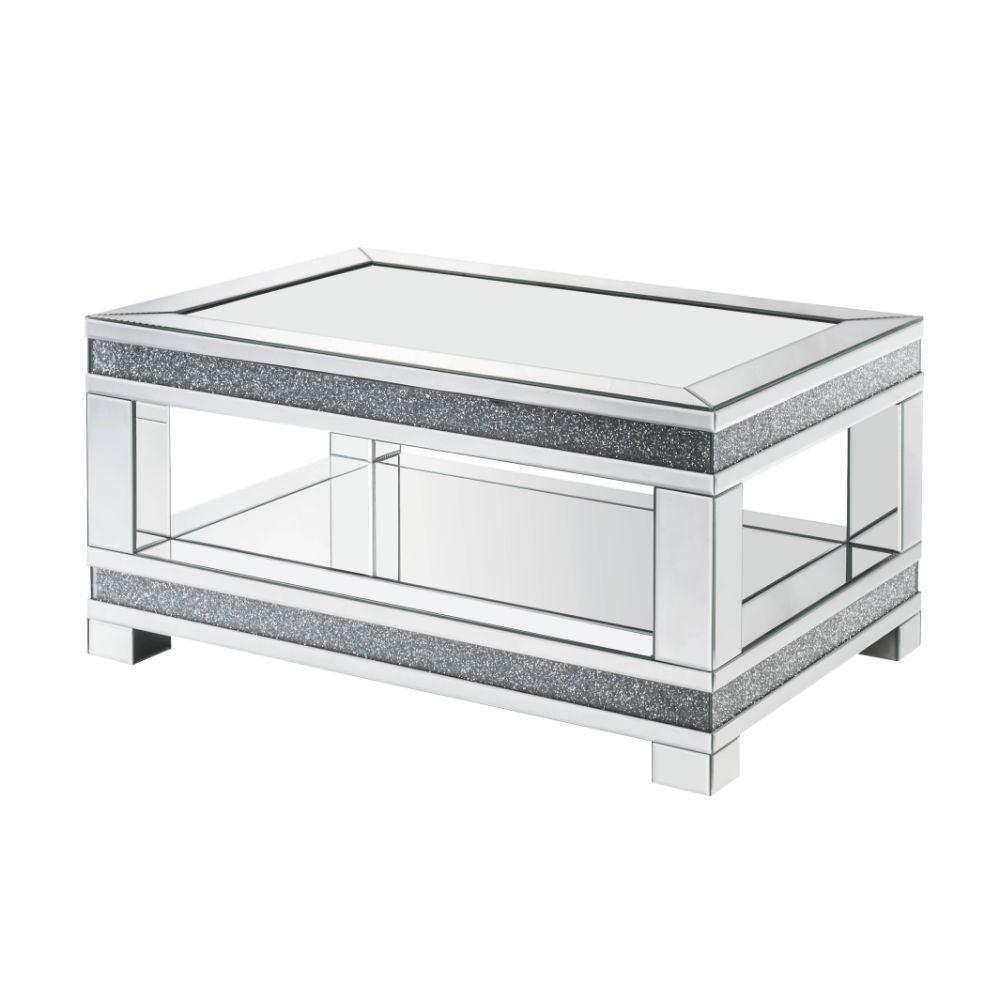Noralie - Mesa de centro - Plata perlada