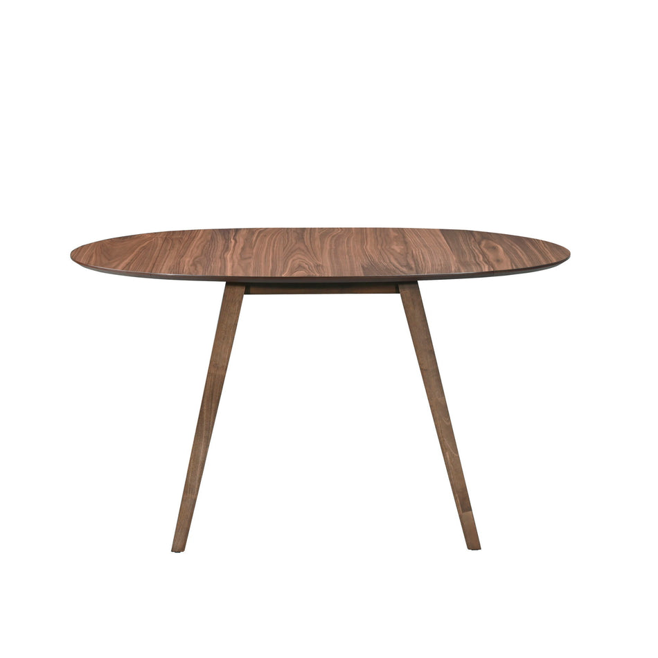 Oscar - Oval Drop Leaf Dining Table - Walnut