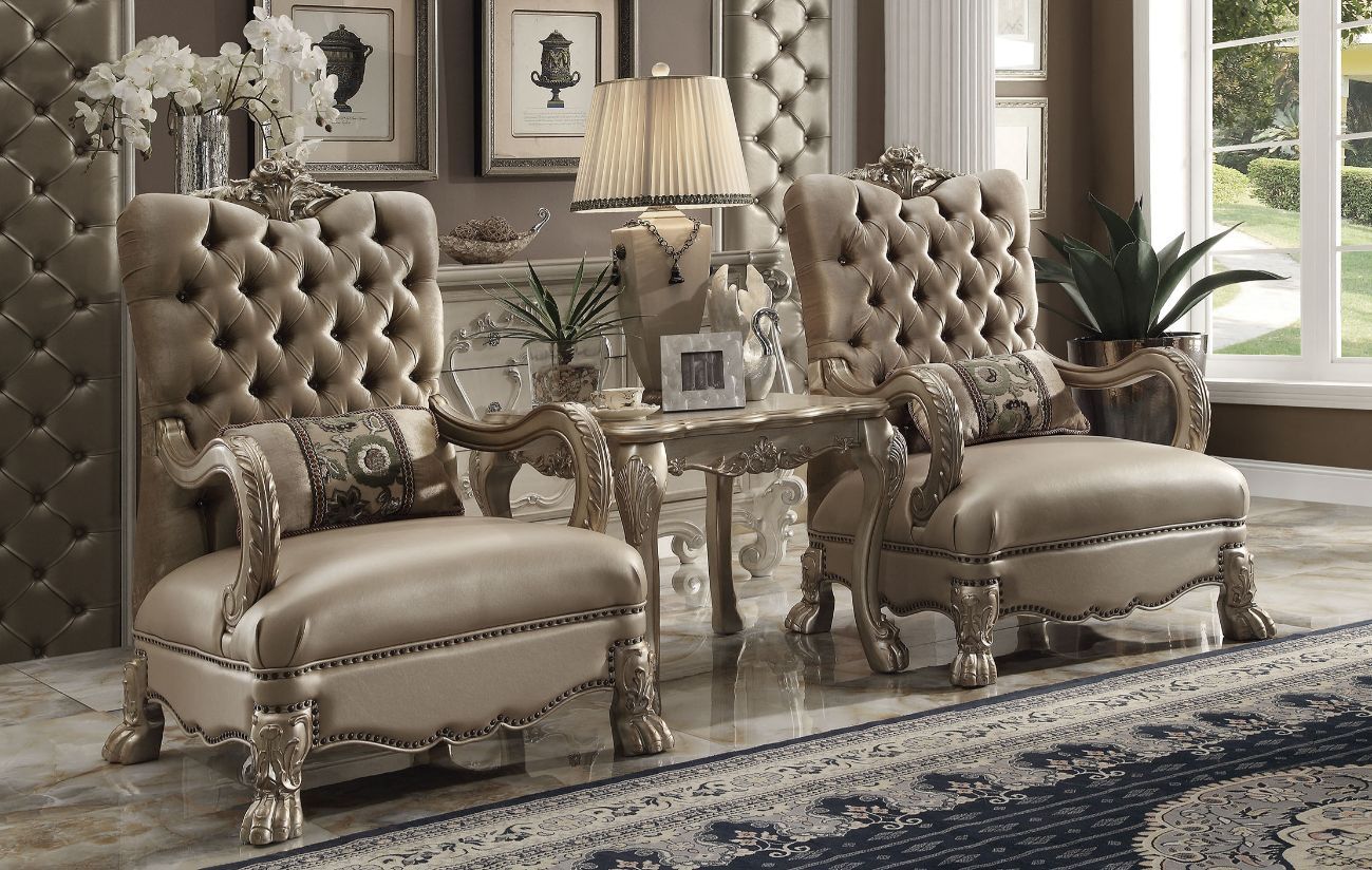 Dresden - Sillón decorativo con 1 almohada