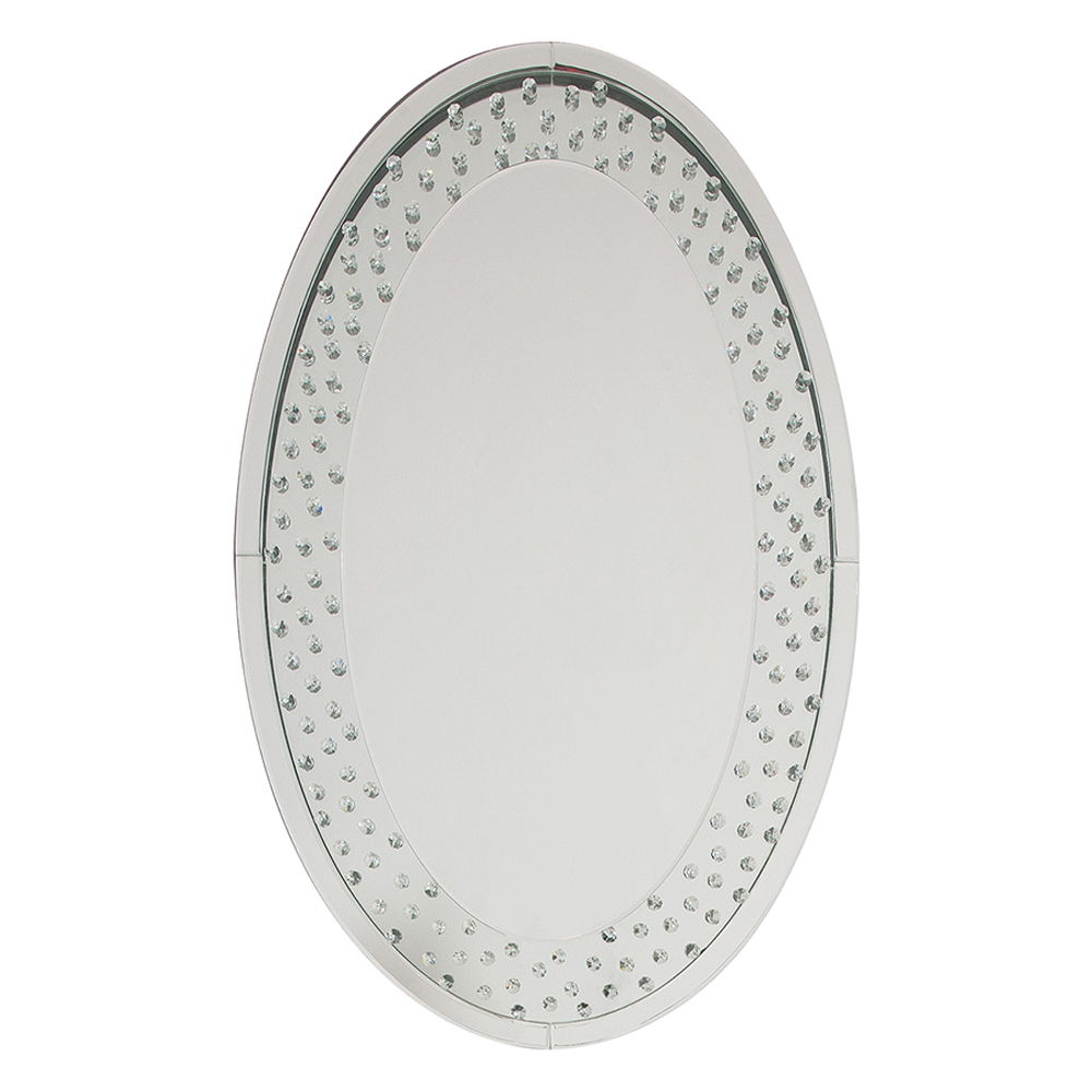 Nysa - Decoración de pared - Espejos y cristales de imitación - 35"