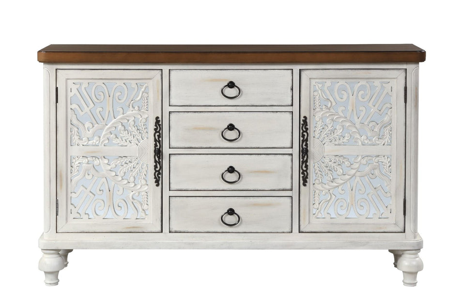 Vermont - Console Cabinet - Antique White