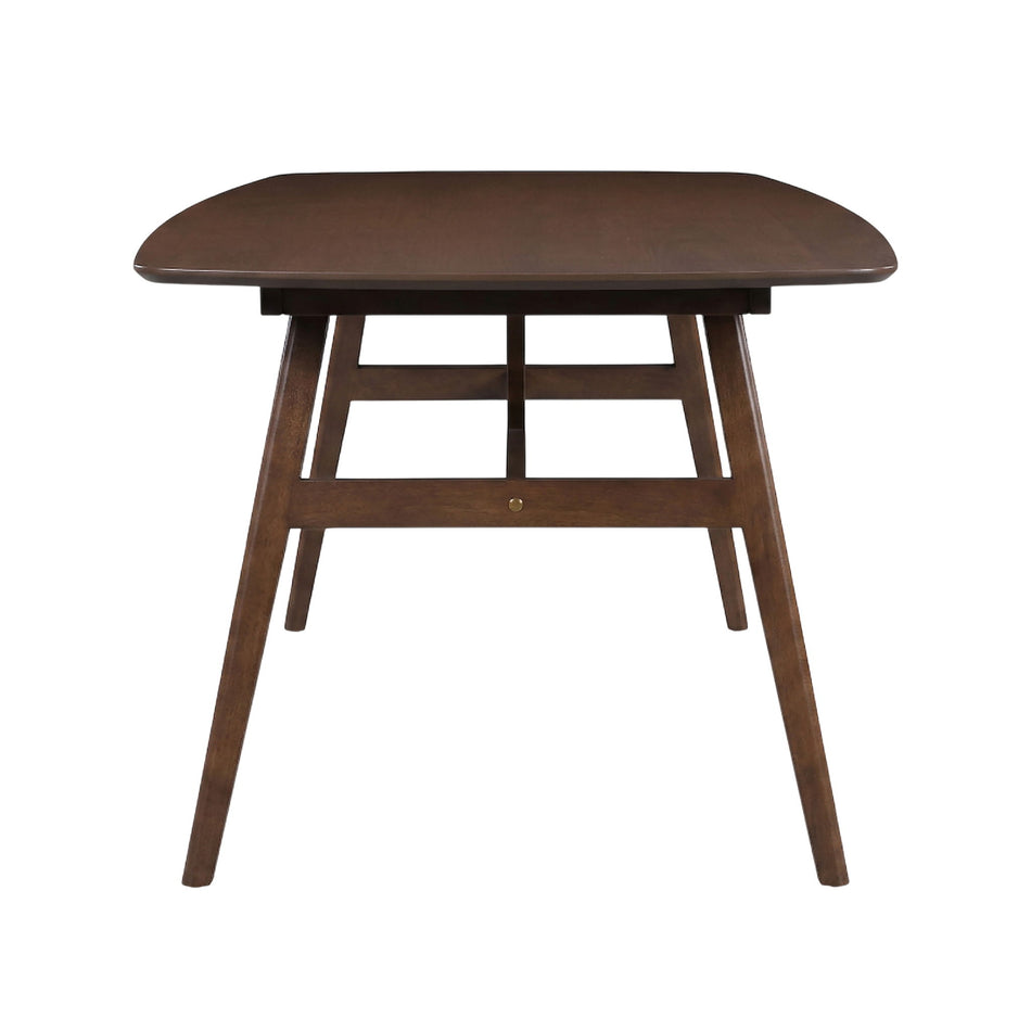 Miller - 78" Complete Dining Table - Dark Brown