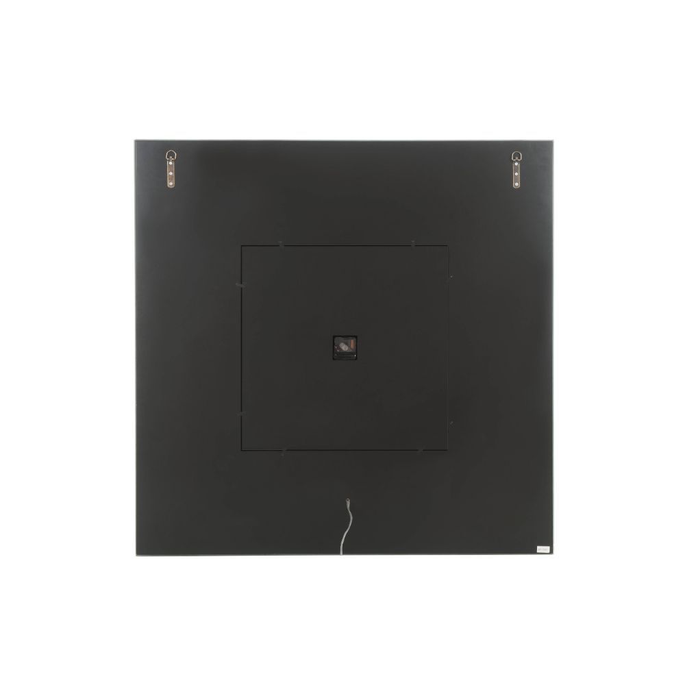 Noralie - Reloj de pared - Espejo y diamantes de imitación - 40"