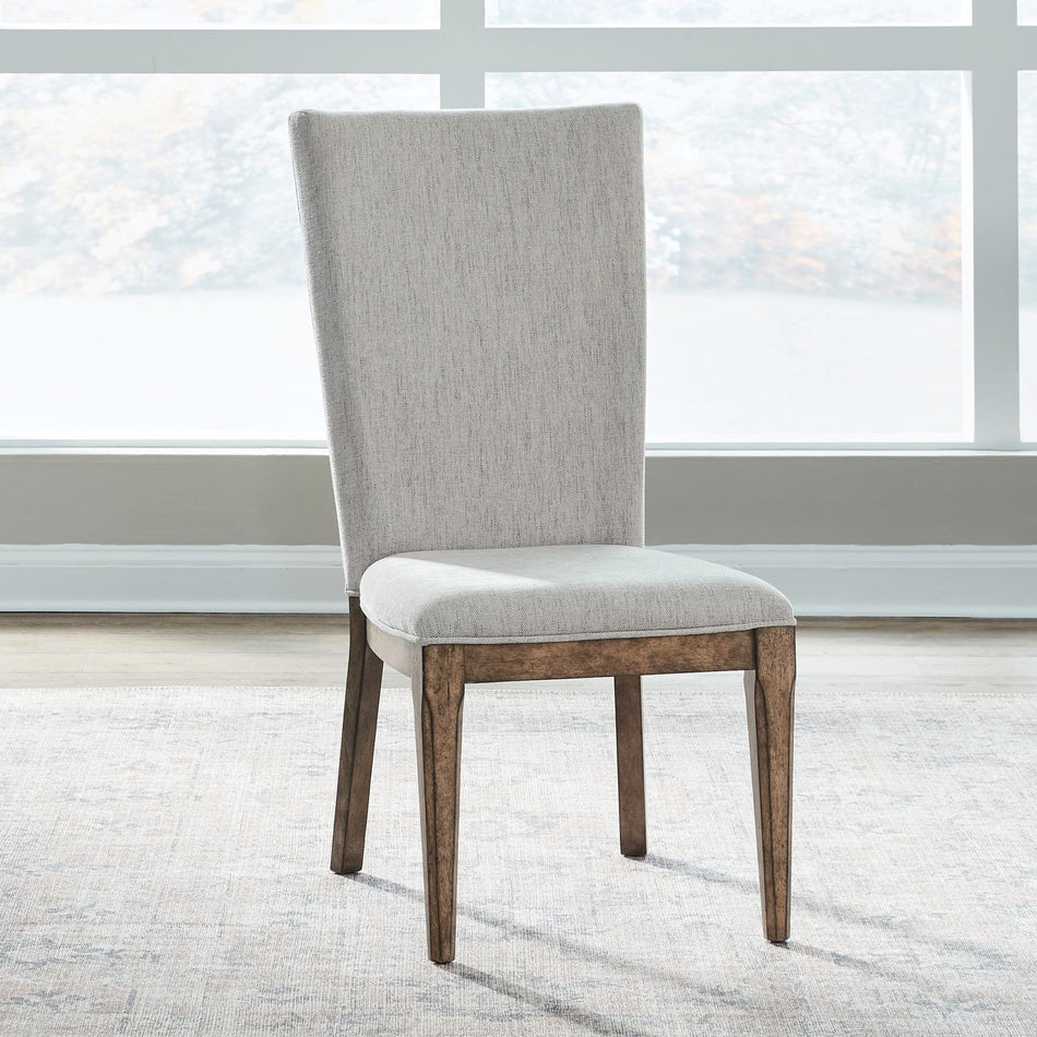 Carolina Park - Upholstered Side Chair (RTA) - Brown