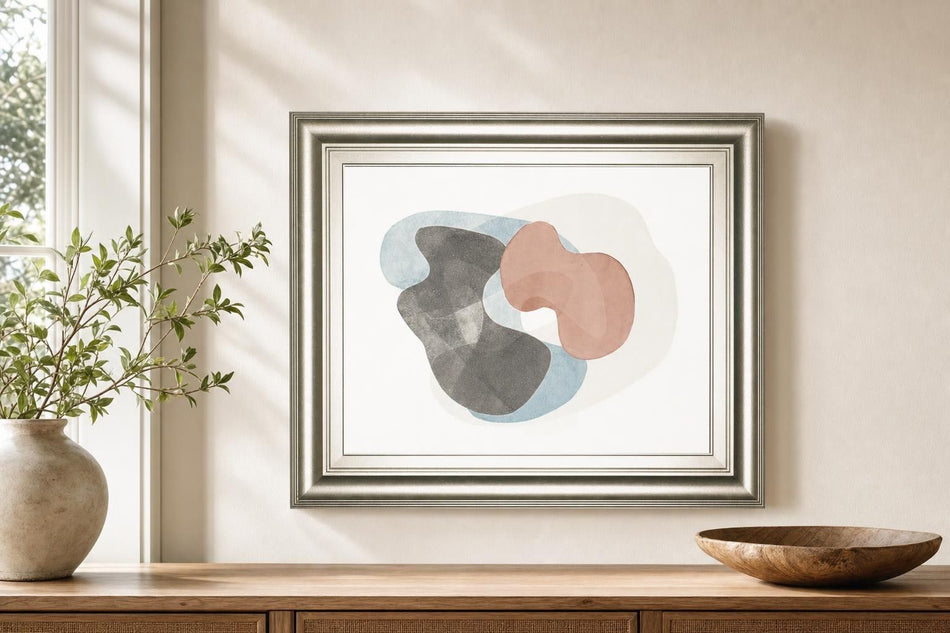 22x26 Homage to Eames VI By Rob Delamater - Dark Gray