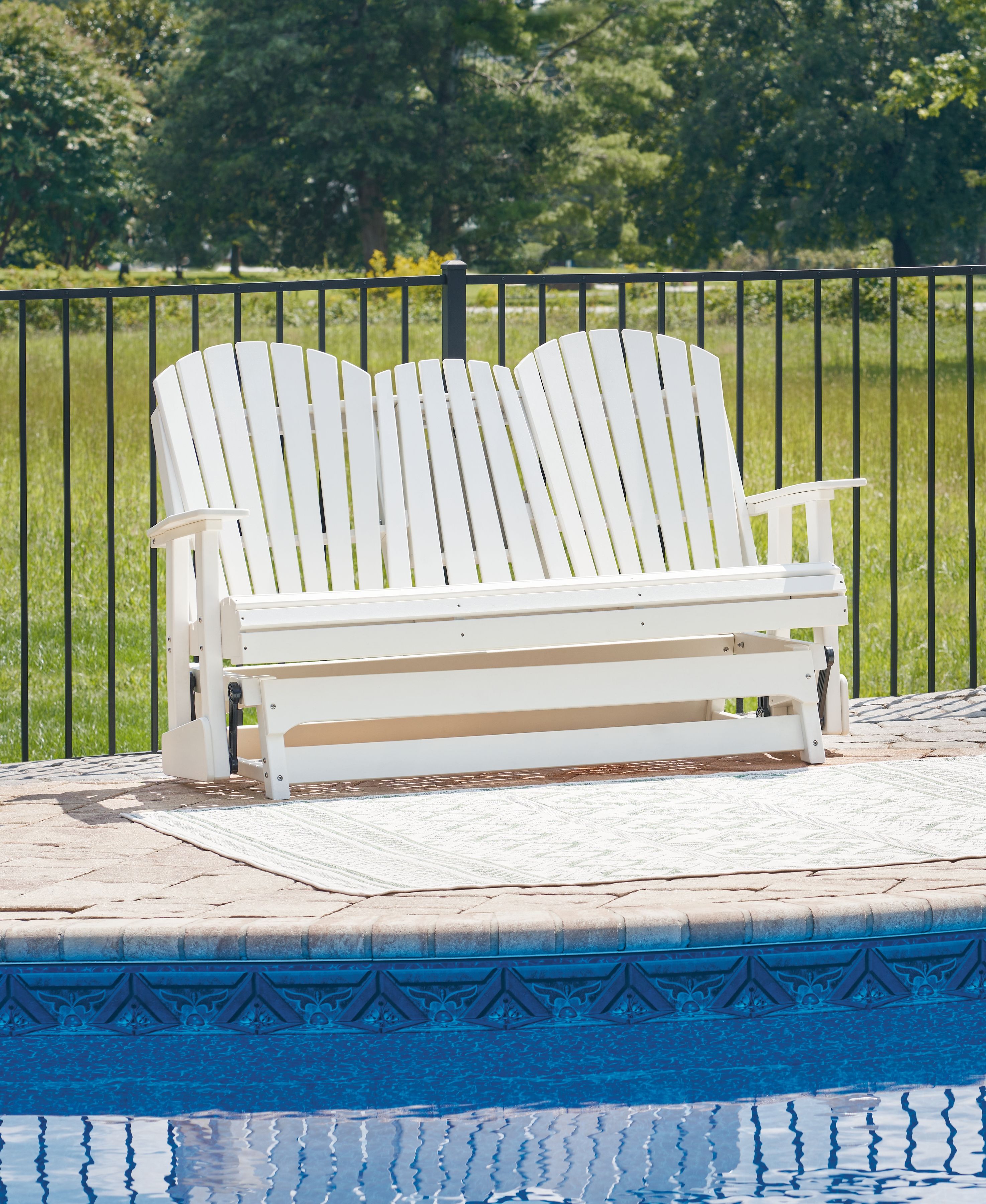 Hyland Wave - Loveseat con planeador