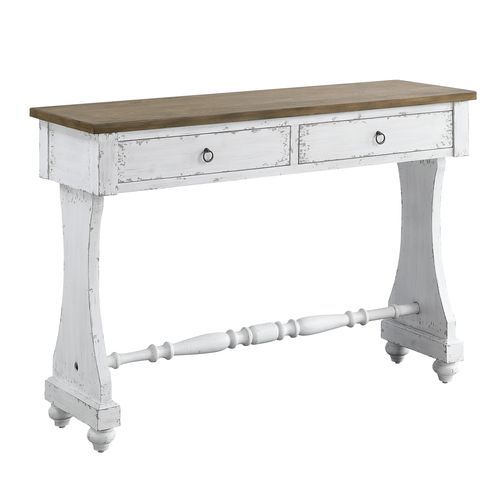 Carminda - Mesa consola - Blanco