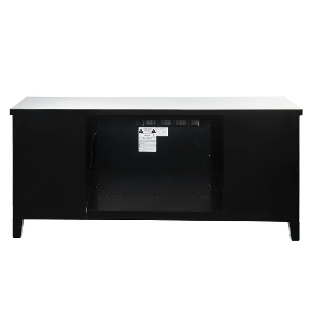 Noralie - Mueble de TV con chimenea