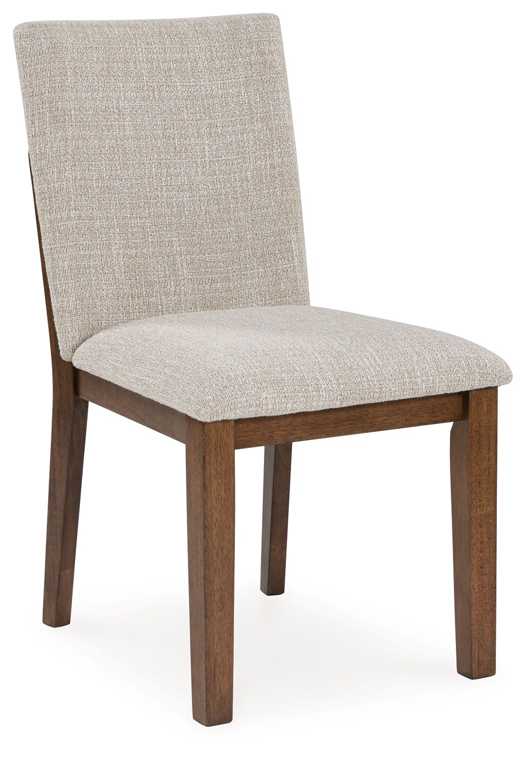 Kraeburn - Beige / Marrón - Silla de comedor tapizada (juego de 2)