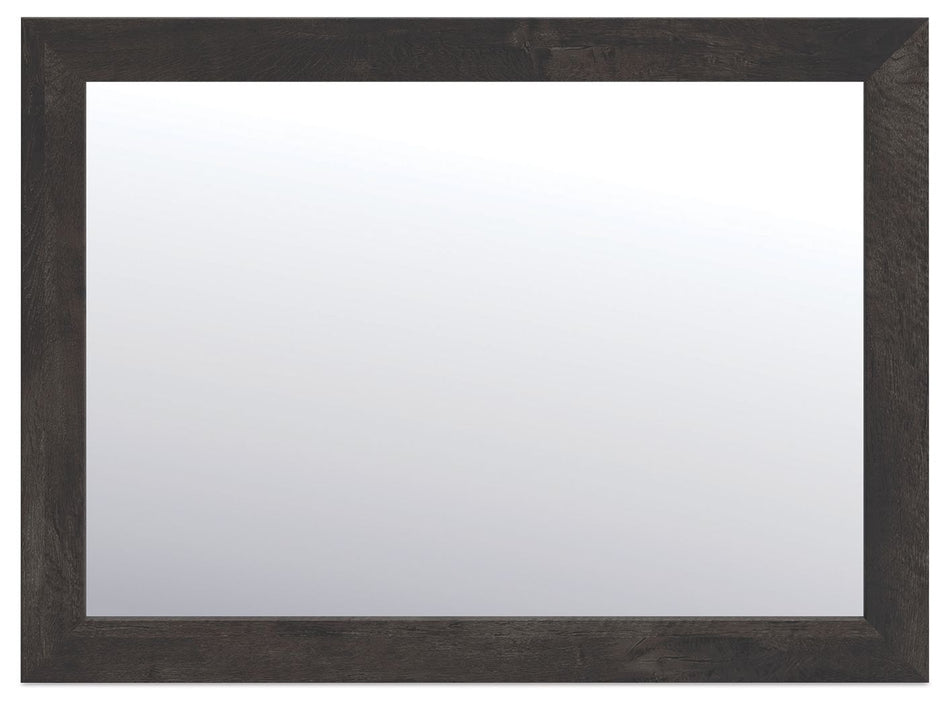 Hollivern - Bedroom Mirror - Dark Gray