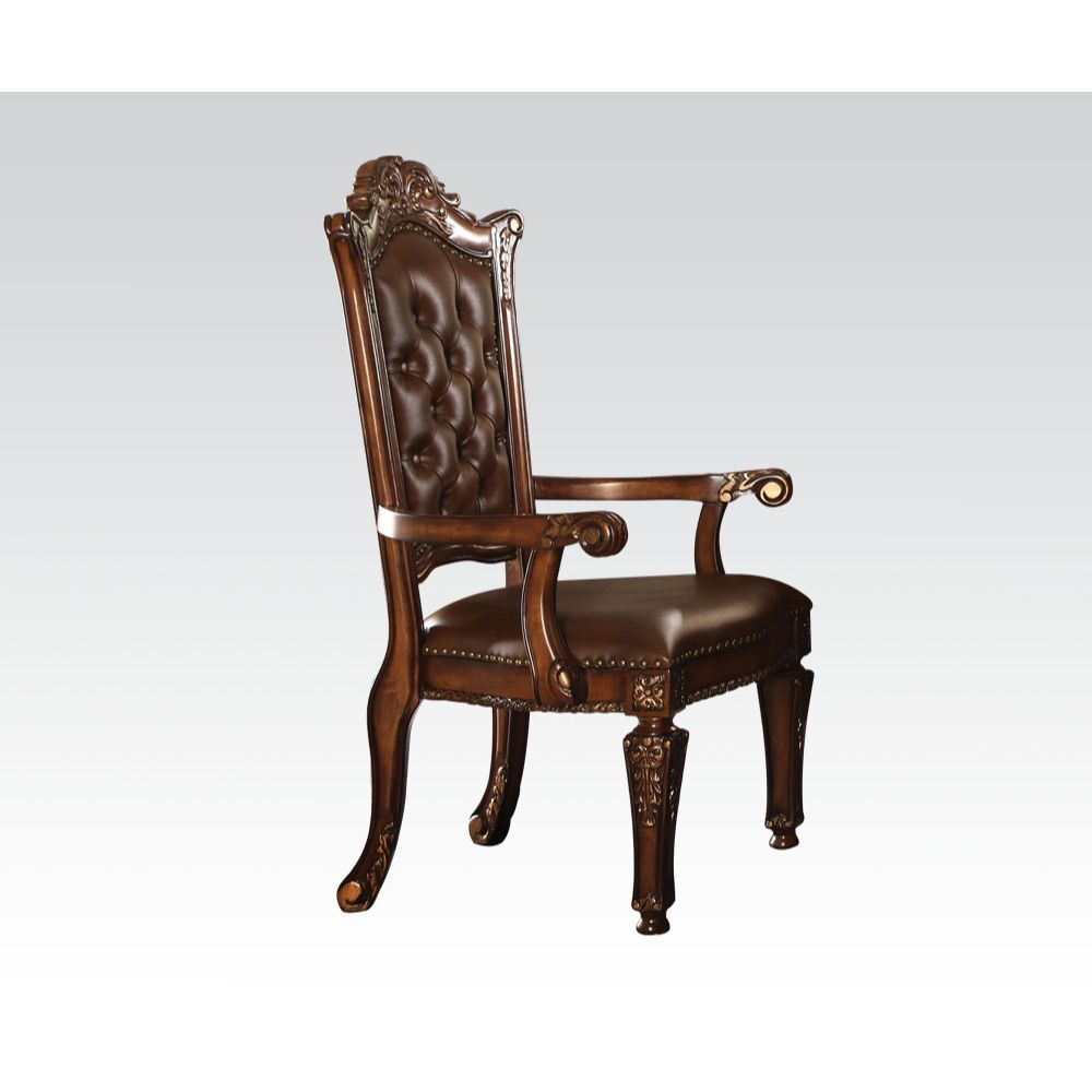 Vendome - Silla de oficina ejecutiva - PU y cerezo
