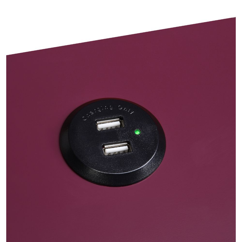Fierce - Mesa auxiliar (base de carga USB)