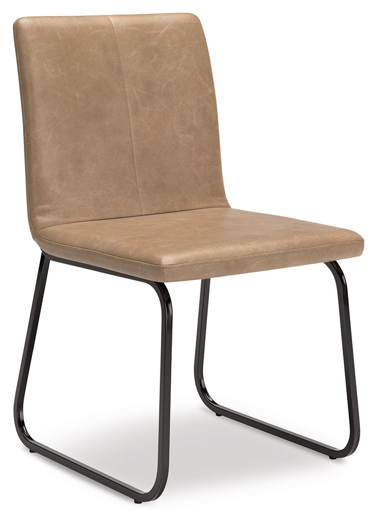 Pharwynn - Toast - Silla de comedor tapizada (juego de 4)
