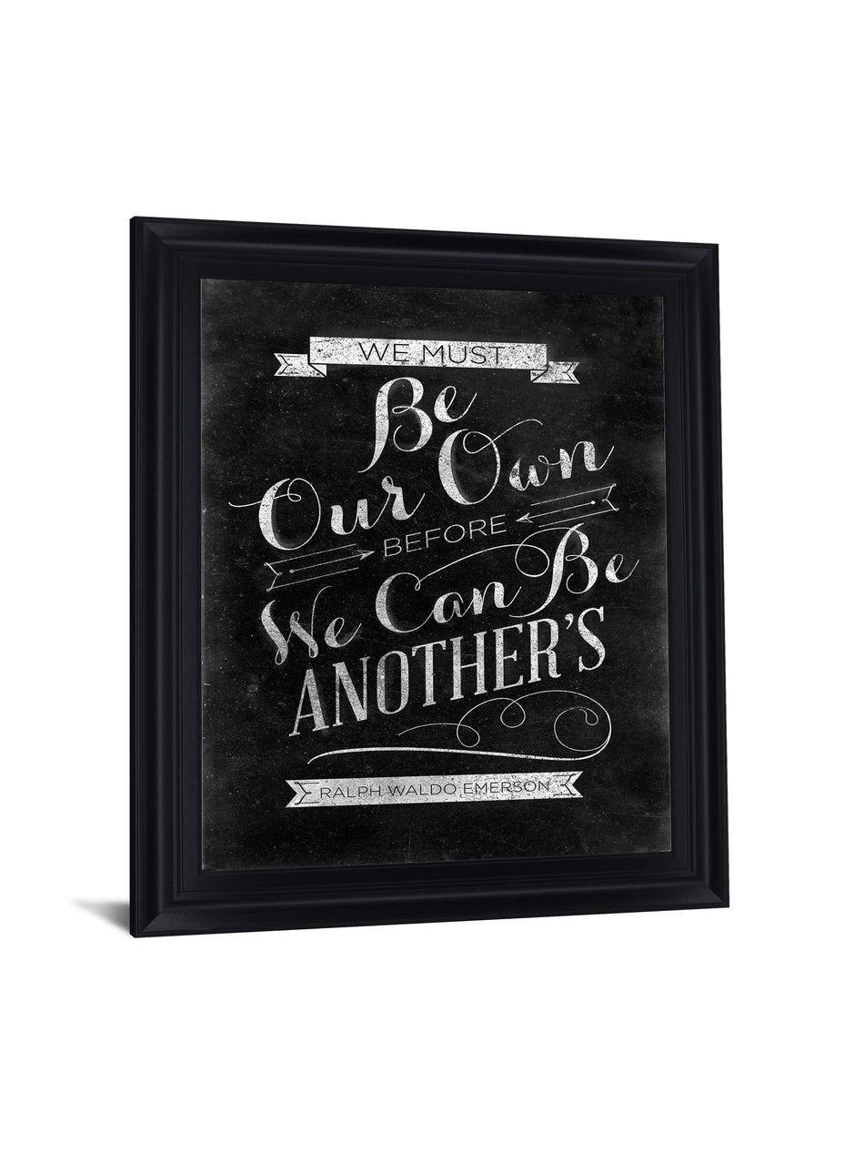 Chalked Whimsy - 28" x 34" Framed Wall Art