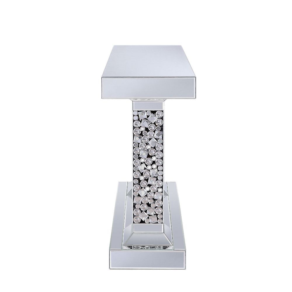 Mesa auxiliar Kachina con espejos y gemas artificiales