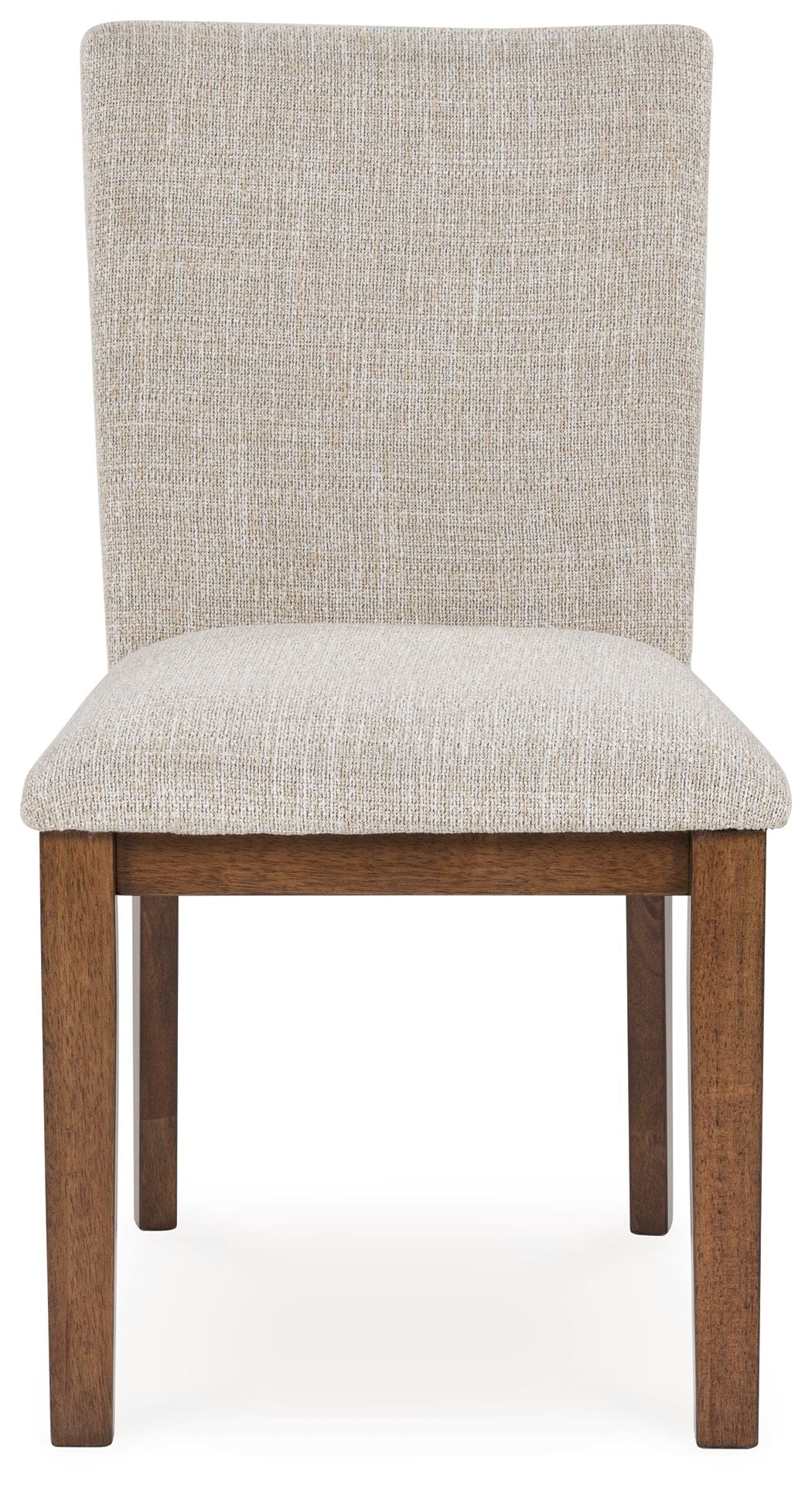 Kraeburn - Beige / Marrón - Silla de comedor tapizada (juego de 2)