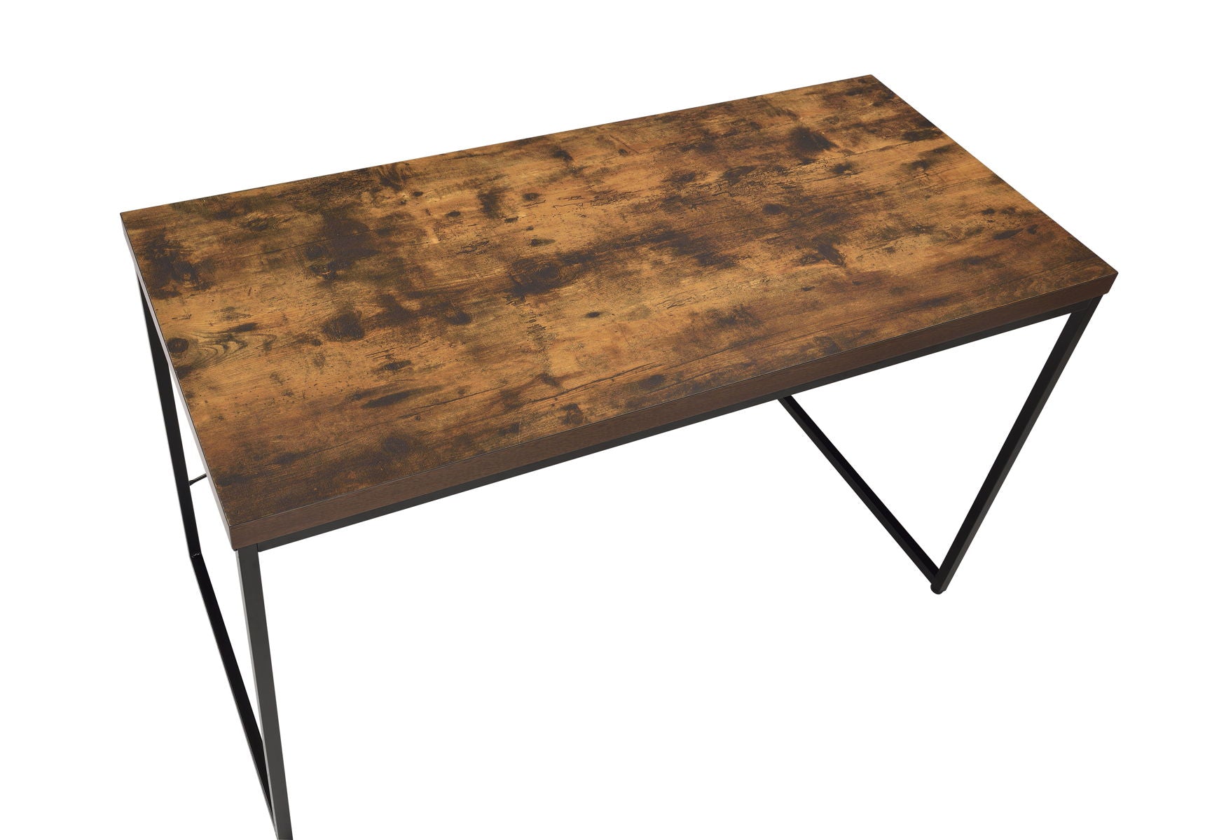 Mesa consola Bob - Acabado en roble desgastado y negro