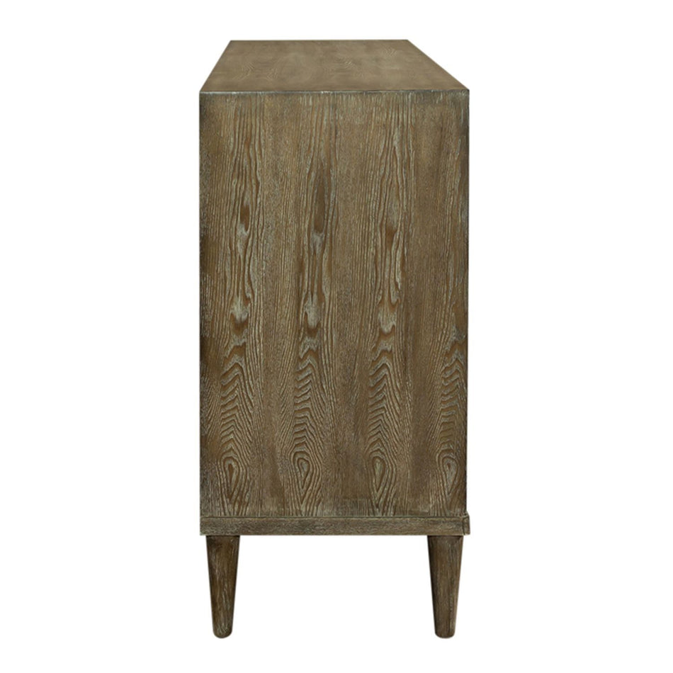 Devonshire - 4 Door Accent Cabinet - Light Brown