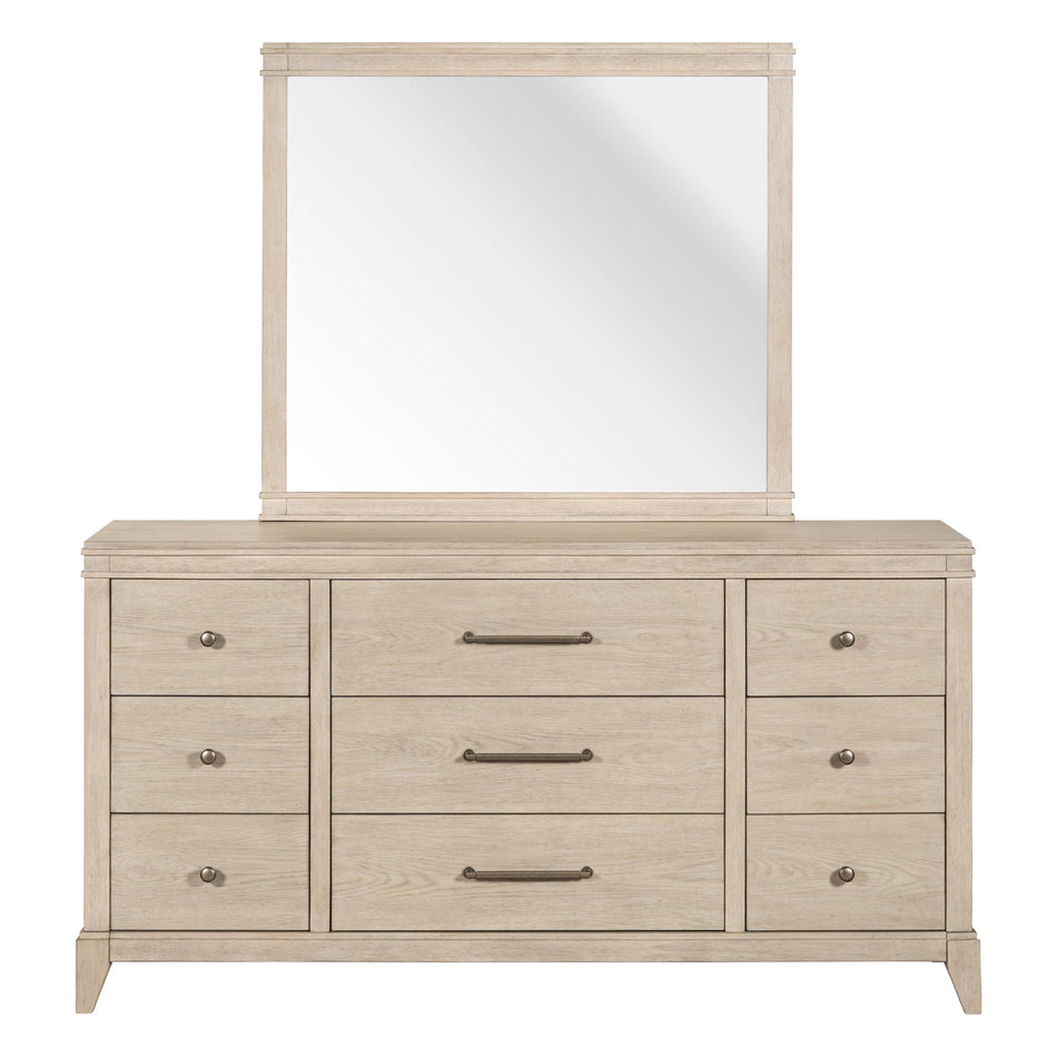 New Haven - Dresser & Mirror - White
