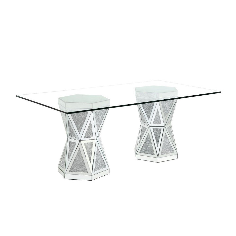 Noralie - Mesa de comedor - Espejo - Cristal
