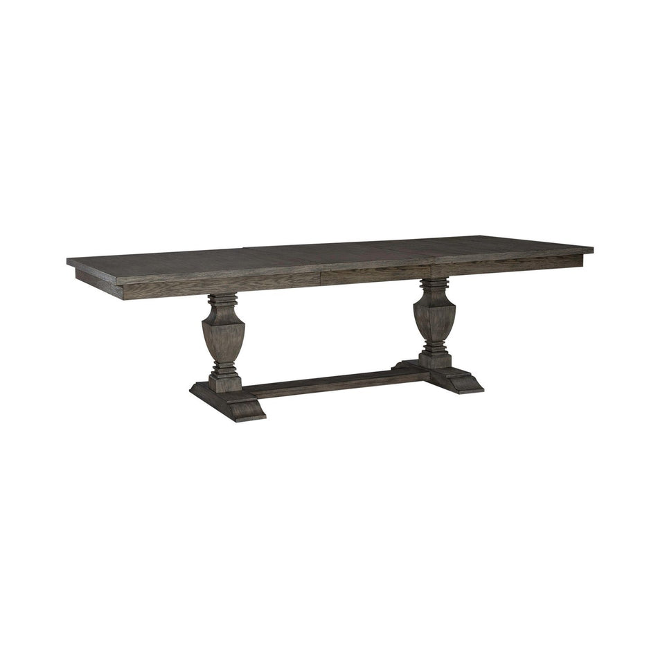 Westfield - Trestle Table - Dark Brown