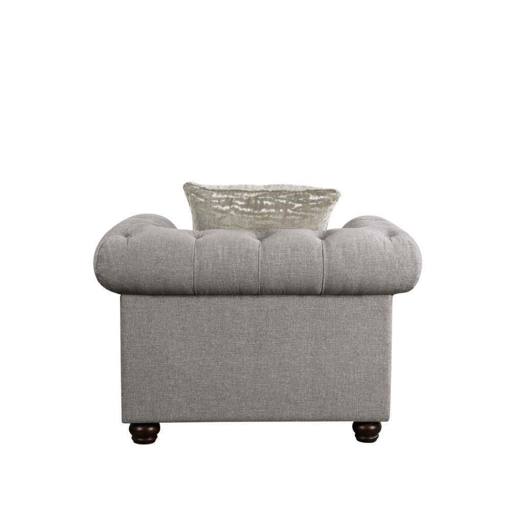 Gardenia - Silla - Tela Gris