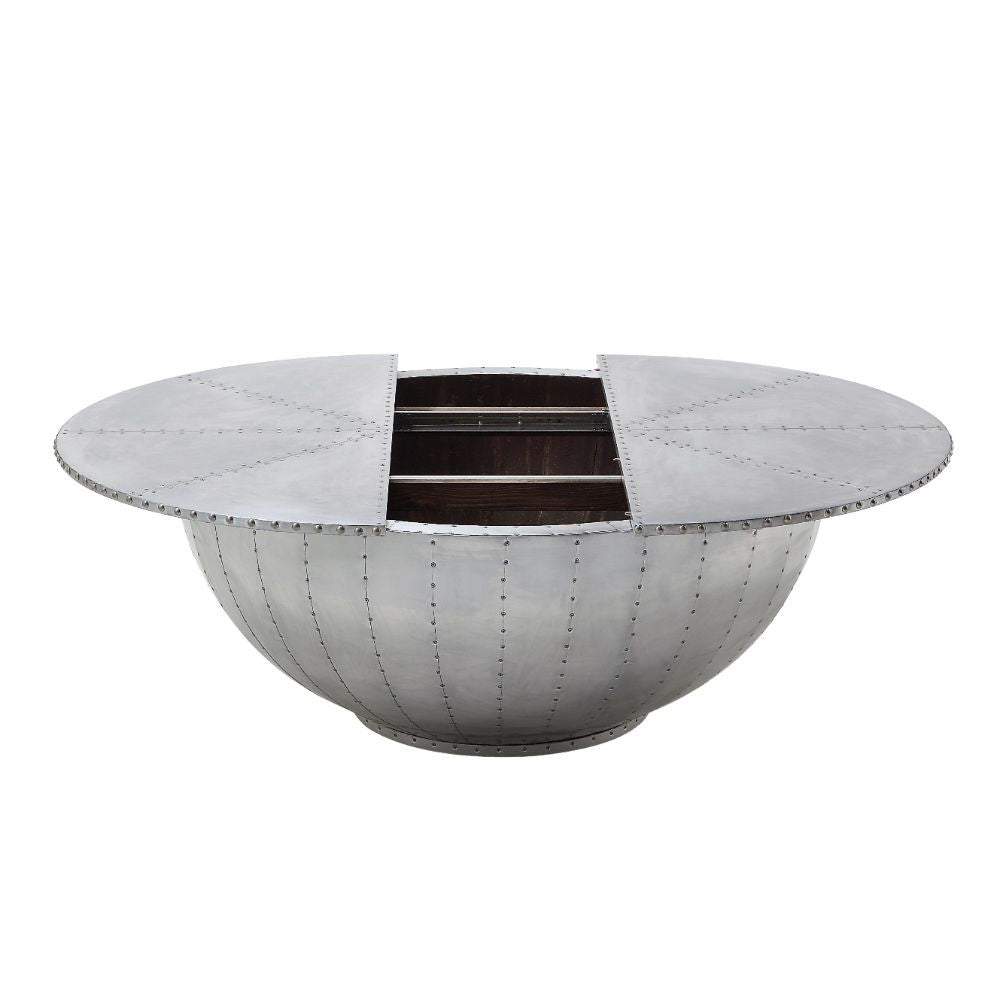 Brancaster - Mesa de centro - Aluminio - 17"