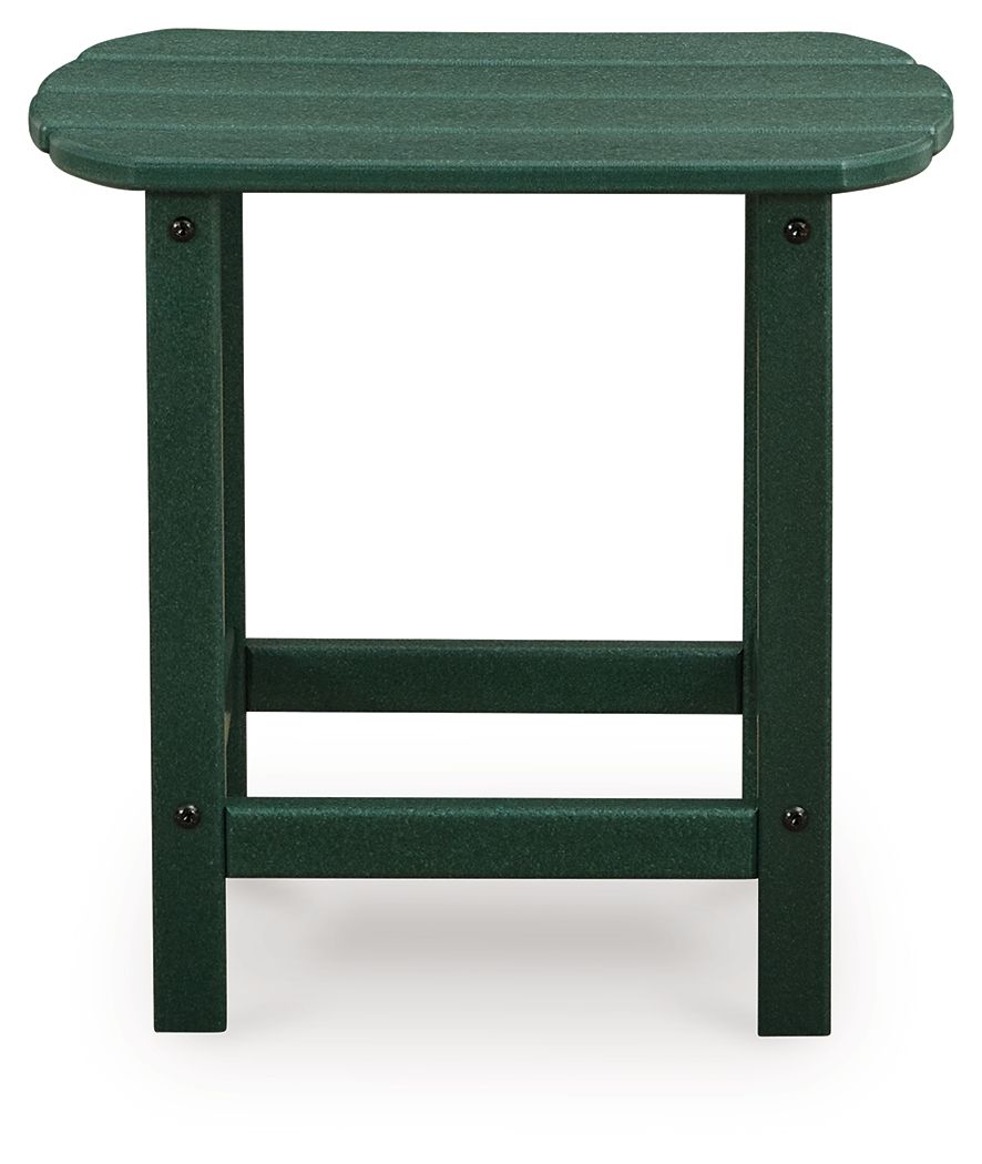 Sundown Shores - Green - Rectangular End Table